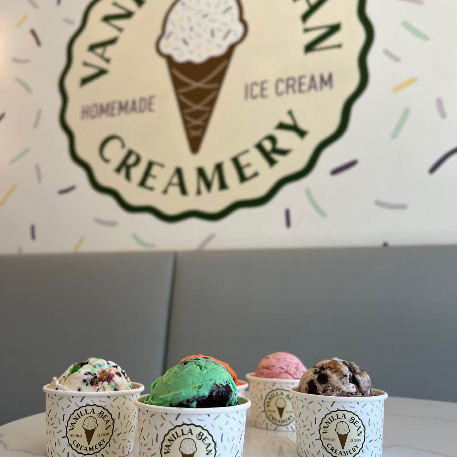 Ice Cream interior shot