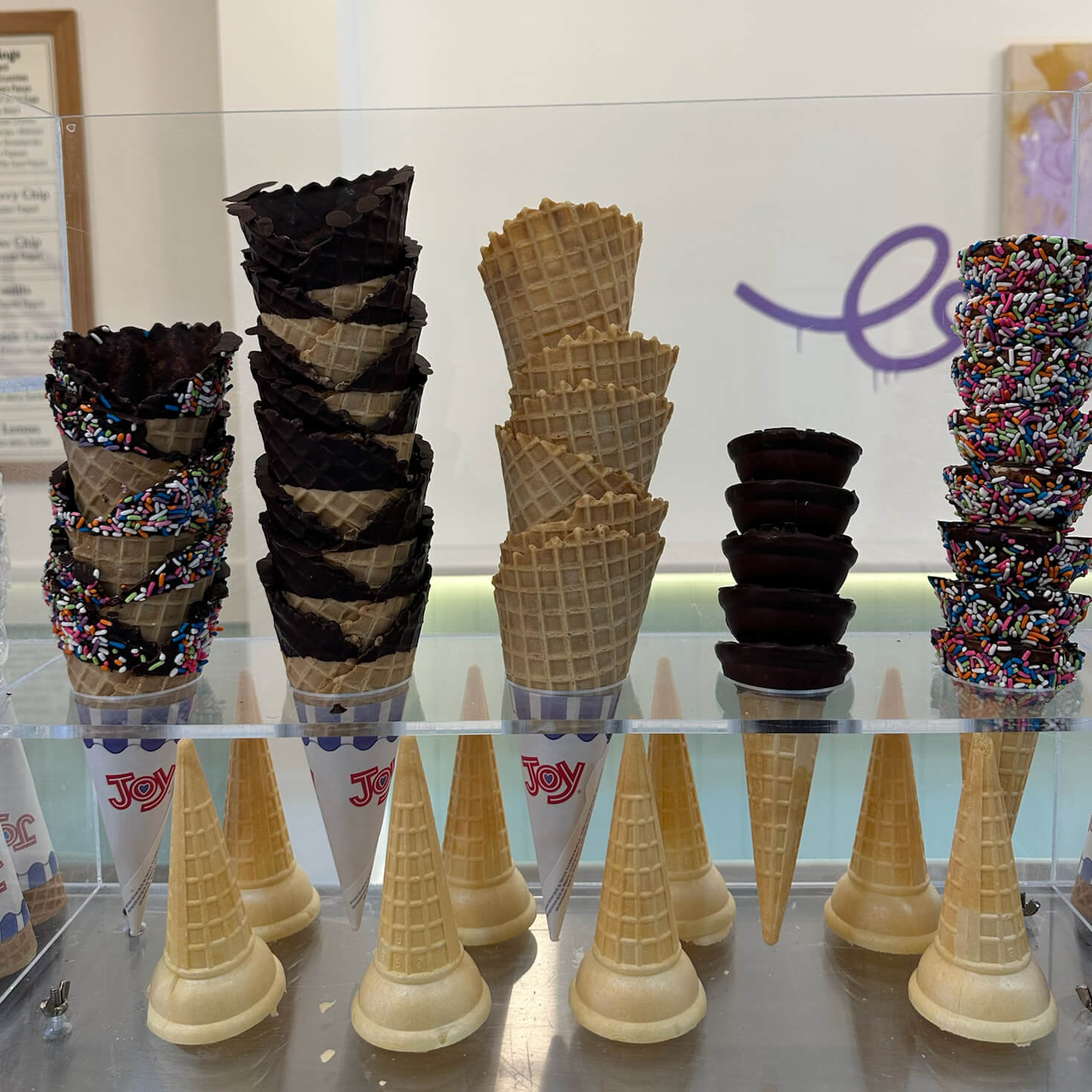Cones display