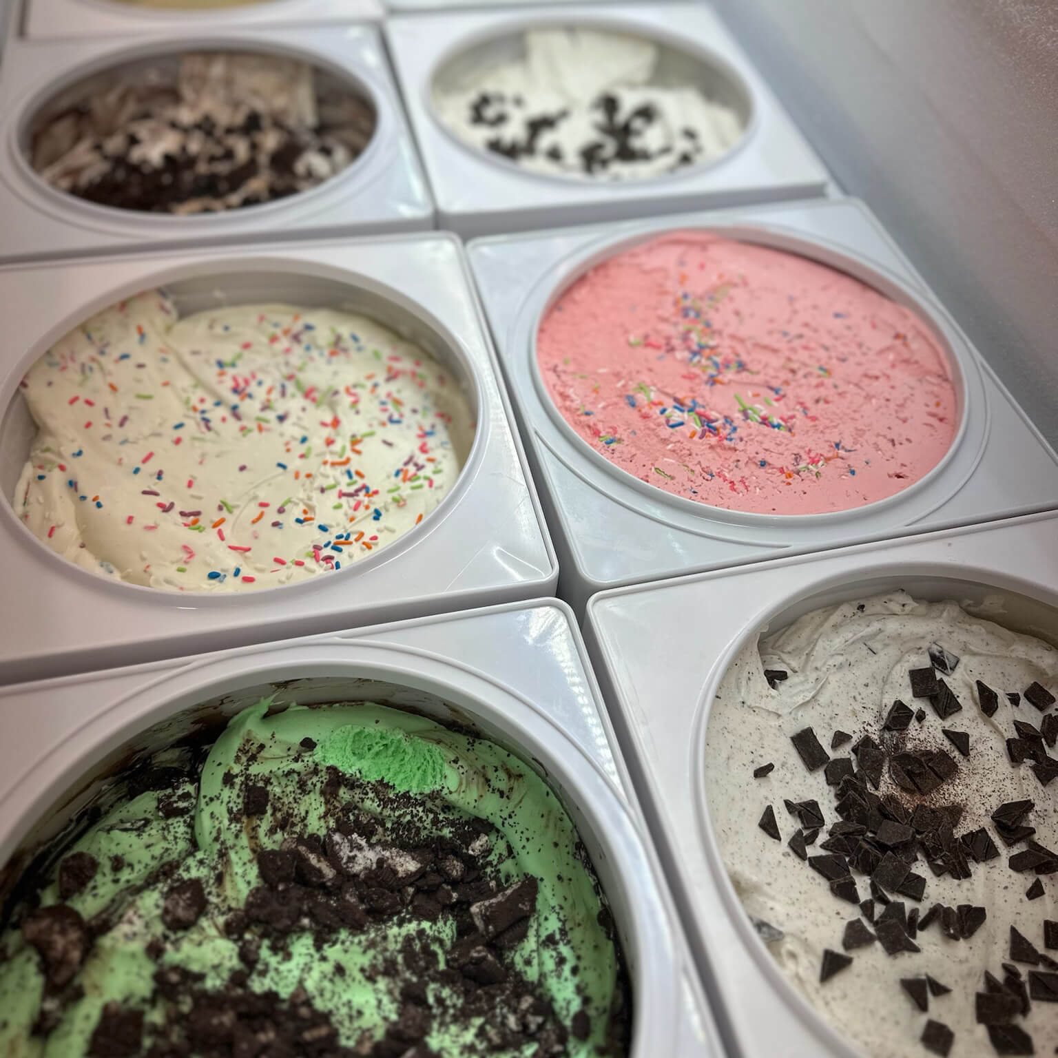 ice cream in case